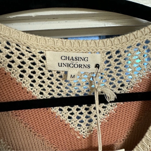 TEMPORARY PRICE DROP! NWT chasing Unicorns sweater. NWT size Med. can fit S-L - Picture 3 of 3